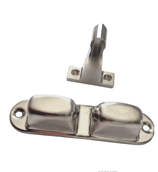 Schuco 227173 Bi-fold Stainless Door Stop -Retaining Catch -Schuco Replacement of Schuco 281587 Door Stop magnet Retaining Catch - Image 3